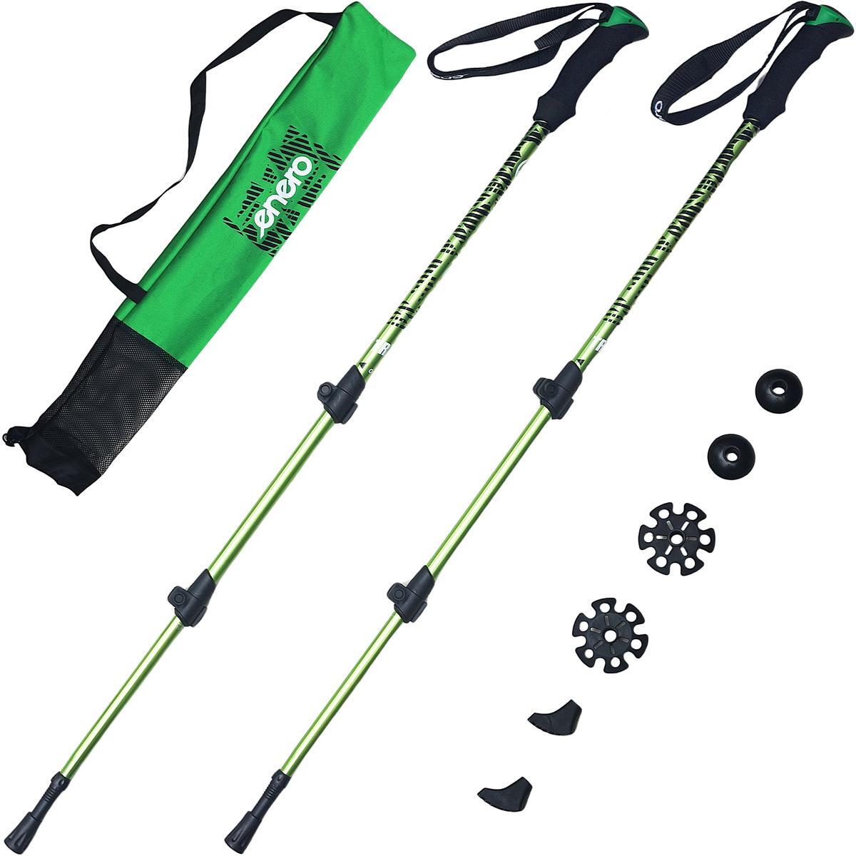 Kijki trekkingowe Enero w pokrowcu 115 do 130 cm