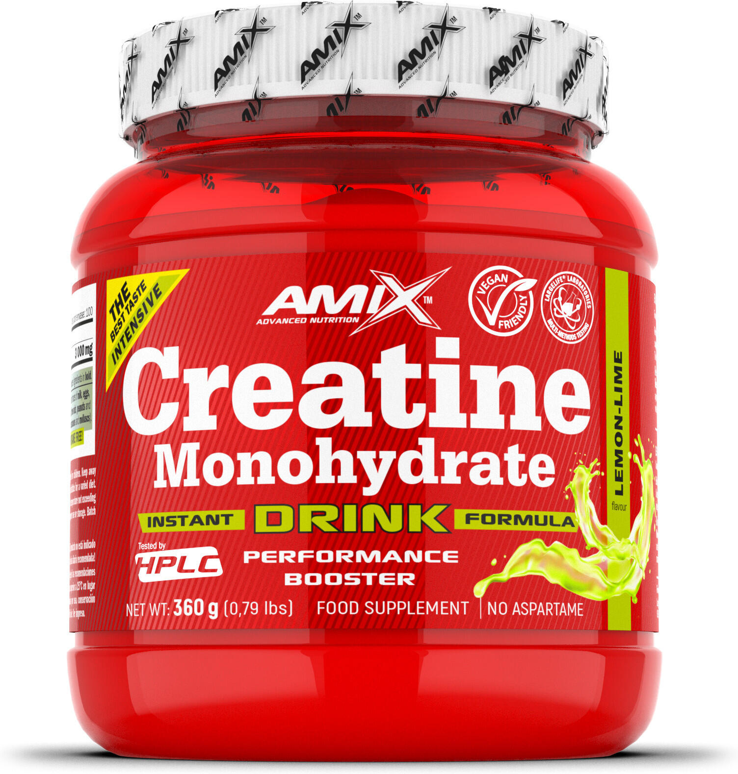 Napój z monohydratem kreatyny – 360 g o smaku cytryny i limonki Amix Nutrition