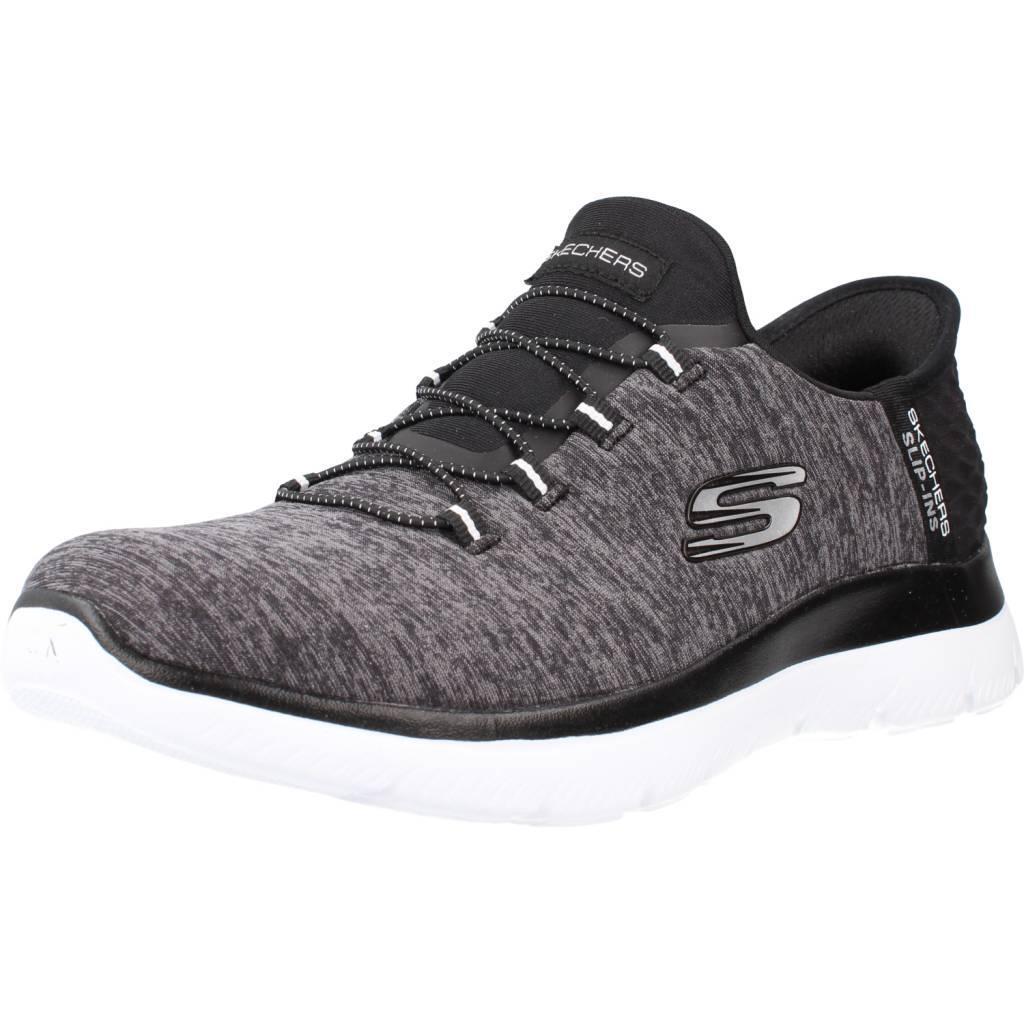 Buty SKECHERS SLIP-INS: SUMMITS- DAZZLING HAZE Czarny