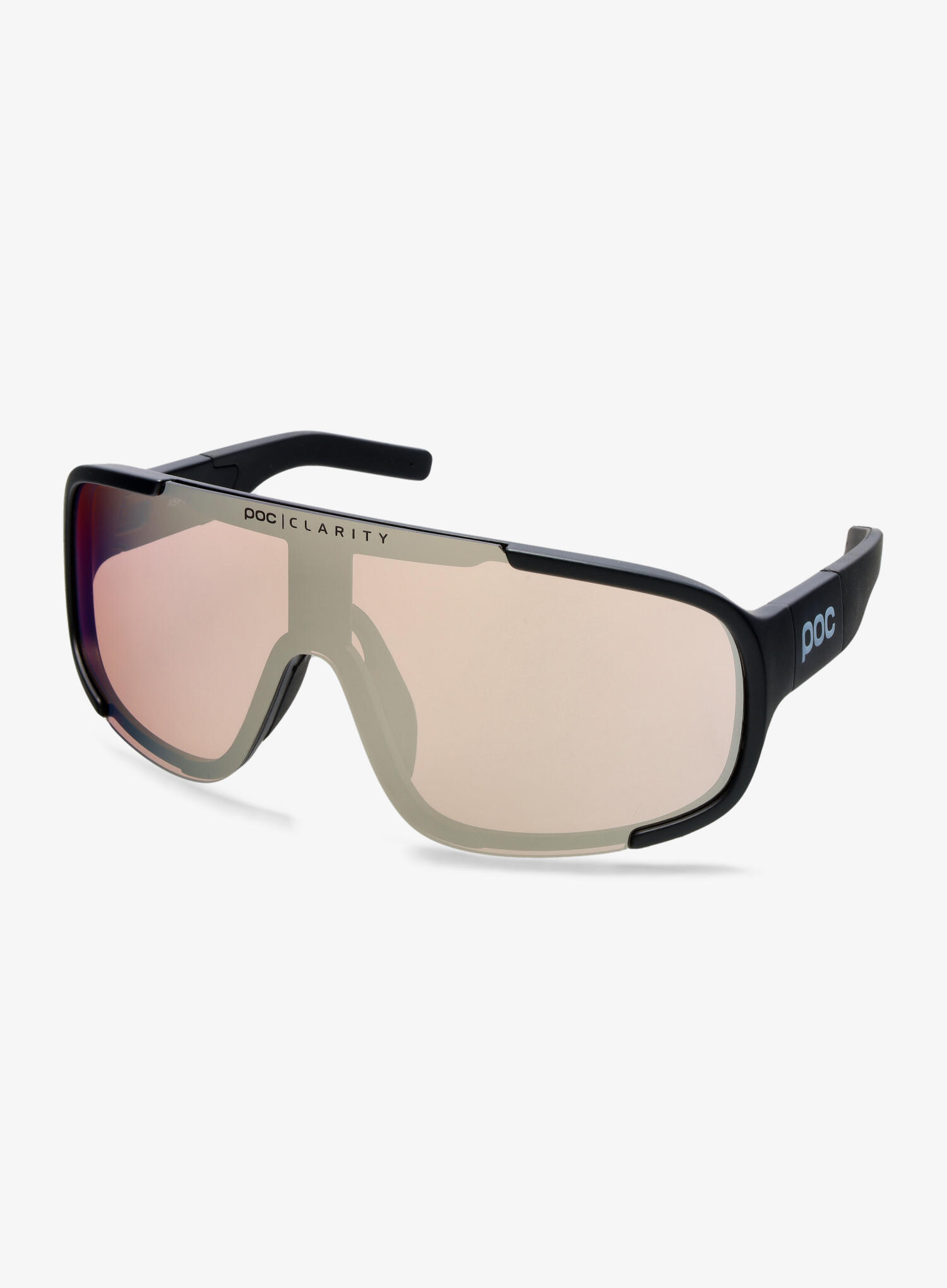 Okulary kolarskie POC Aspire - black/clarity trail/silver