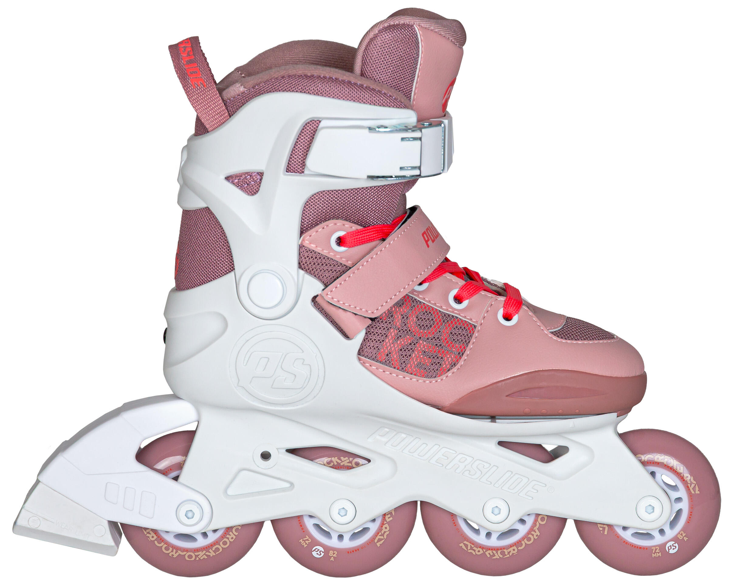 Rolki Powerslide Rocket Pale Mauve Adj.