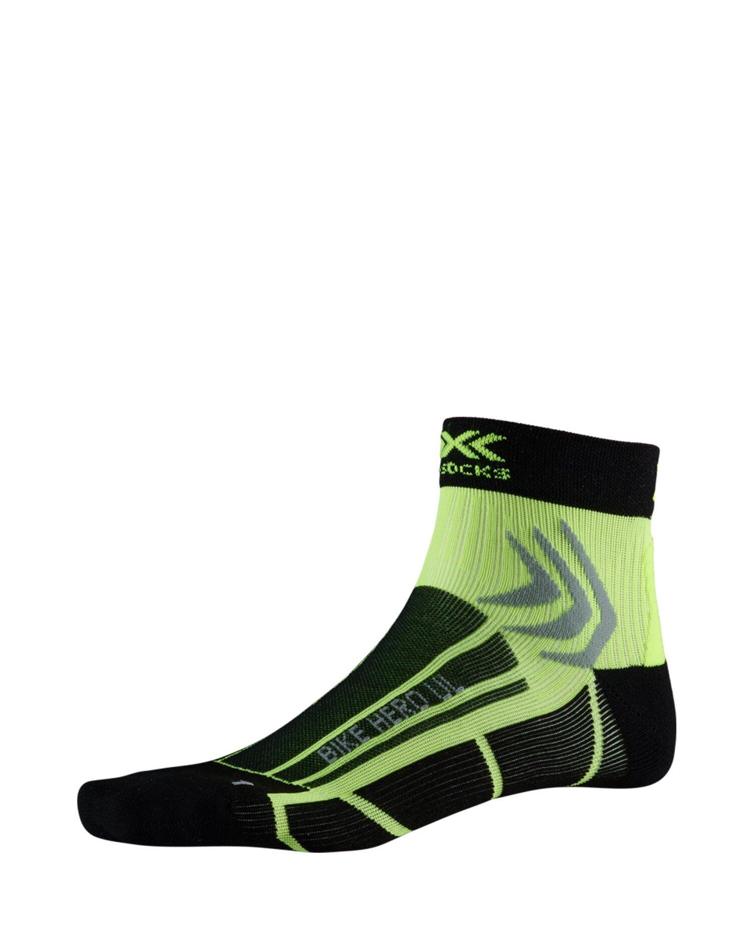 Skarpety rowerowe X-Socks Hero UL 4.0 czarne