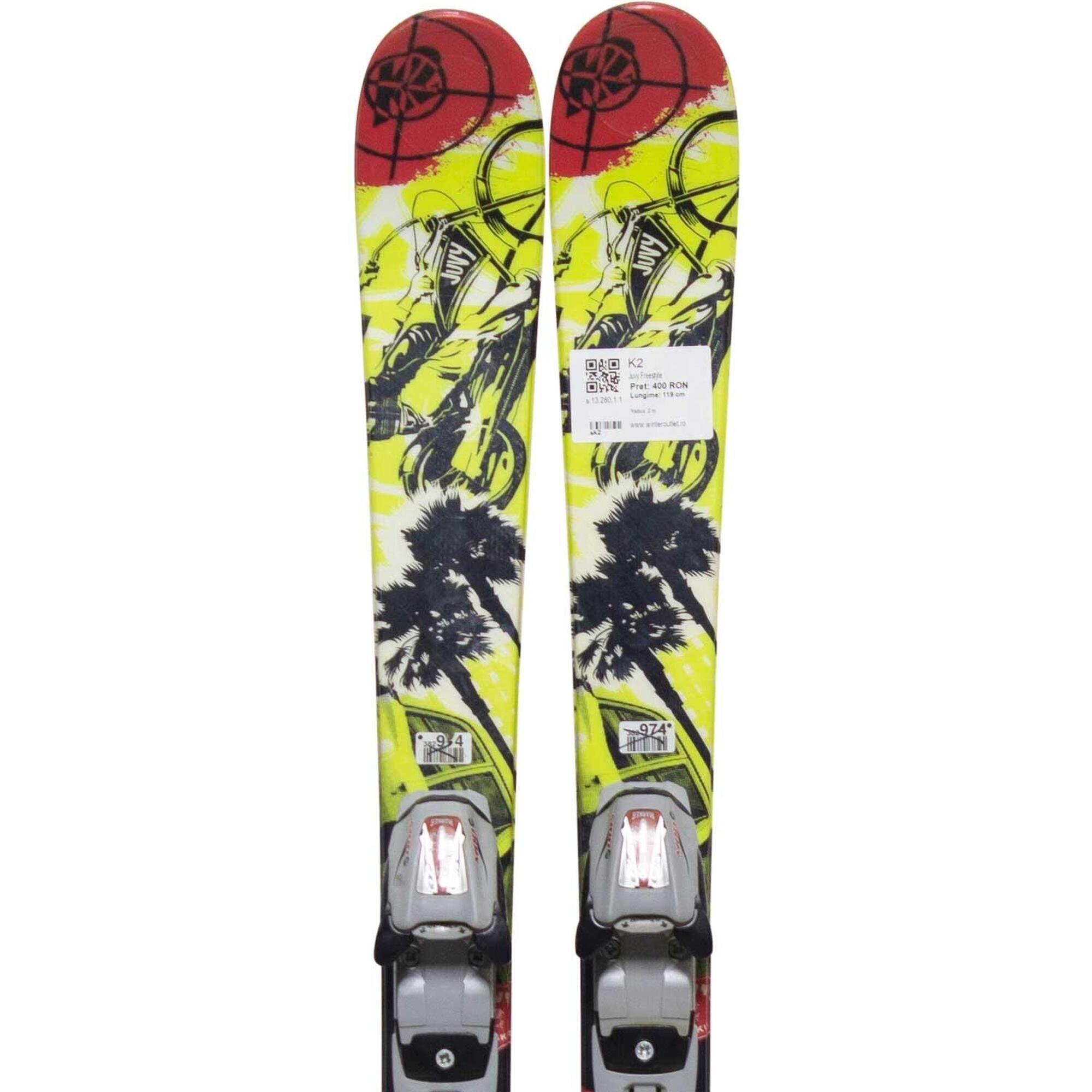 Second Life- Narty K2 Juvy Freestyle 119 cm - Stan bardzo dobry