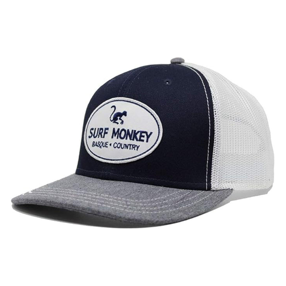 Czapka Trucker - 6 Paneli / Dorośli / Jeden Rozmiar (Granatowy)