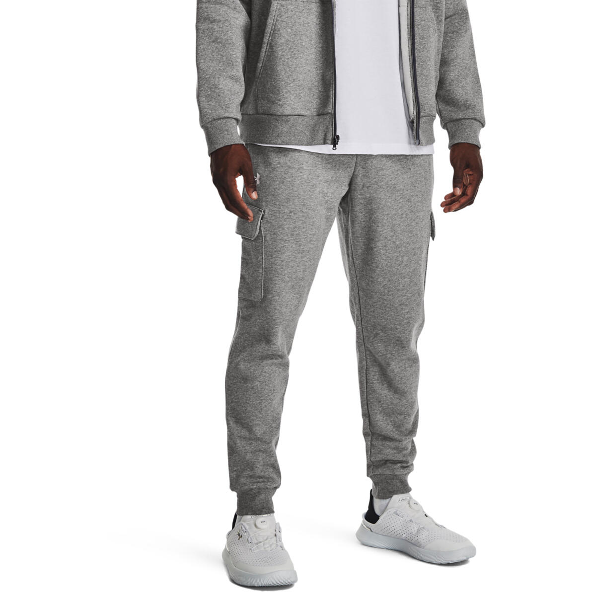 Spodnie Under Armour Rival Fleece Cargo, Mężczyźni