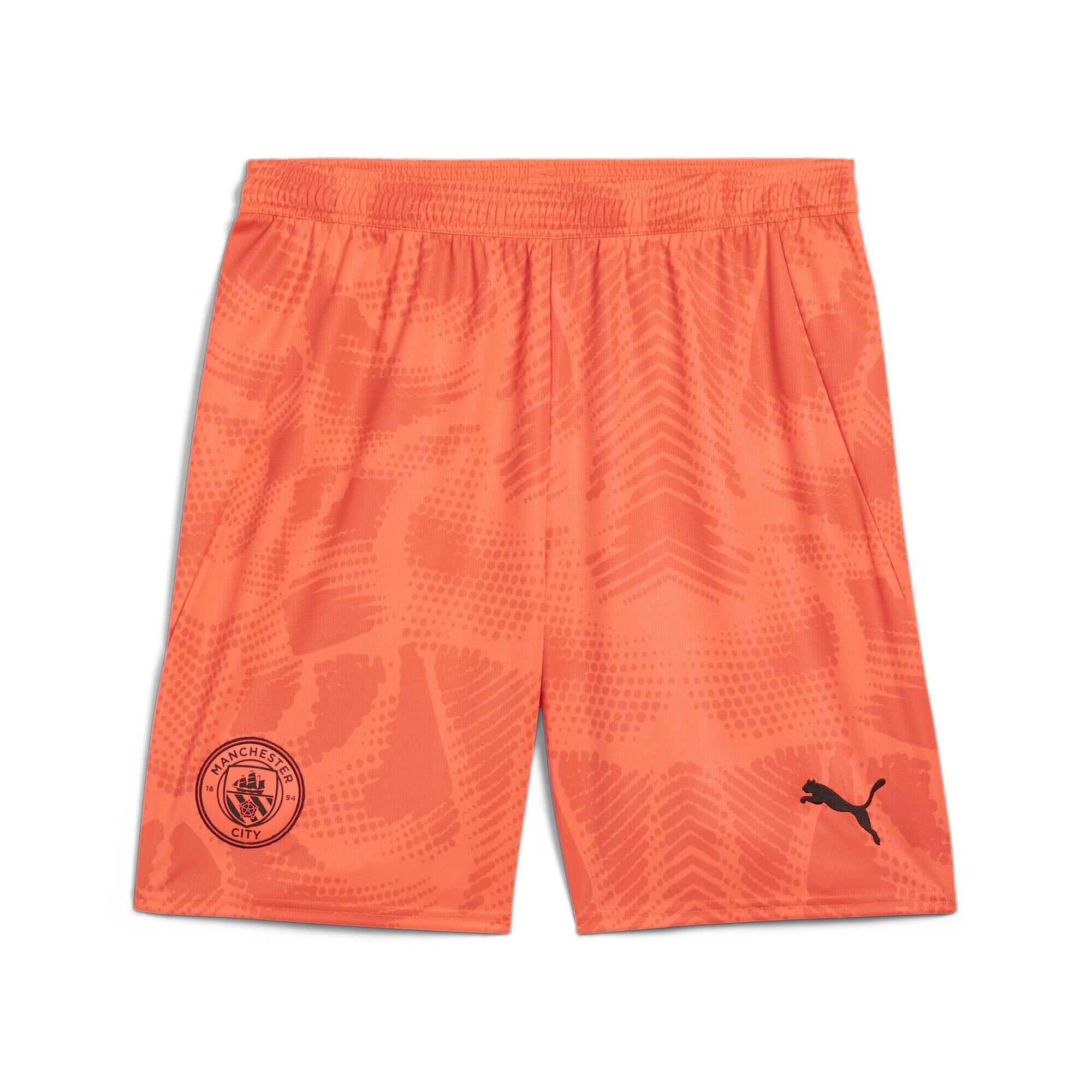 Szorty bramkarskie Manchester City 24/25 PUMA Neon Sun Orange