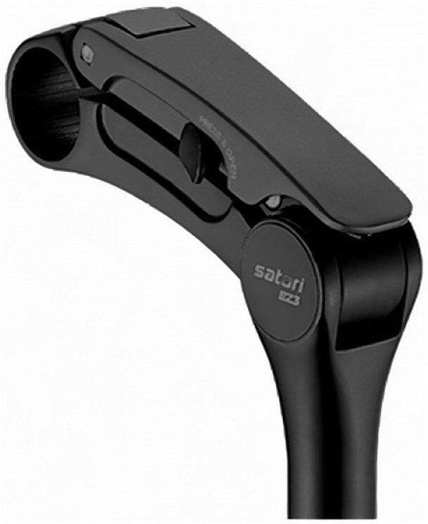 Satori EZ3 Quill wspornik kierownicy 25.4 mm x 230 mm - czarny mat