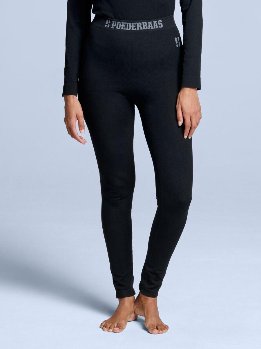 Legginsy termiczne - Damskie - Czarne