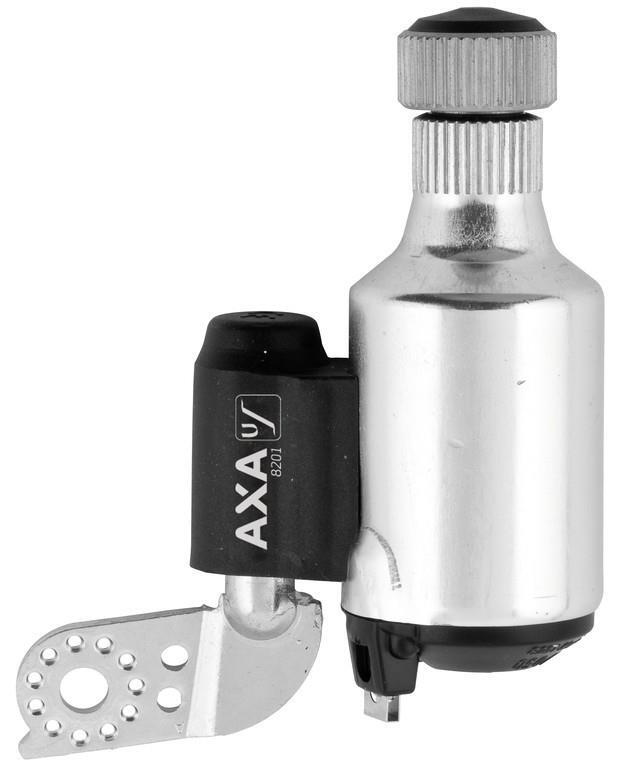 Lewe aluminiowe dynamo do kół Axa 8201