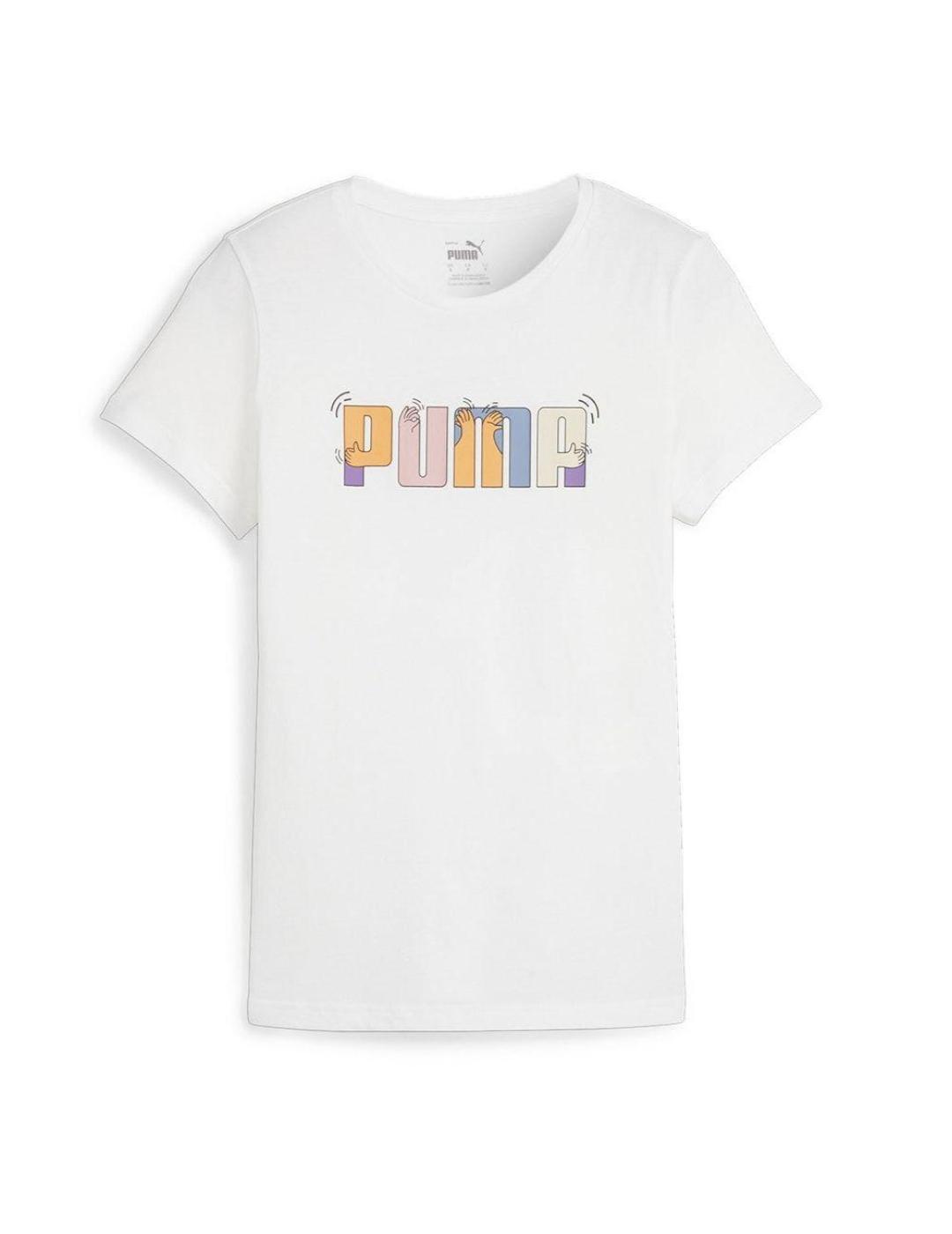 Koszulka damska PUMA ESS+ Graphic Tee