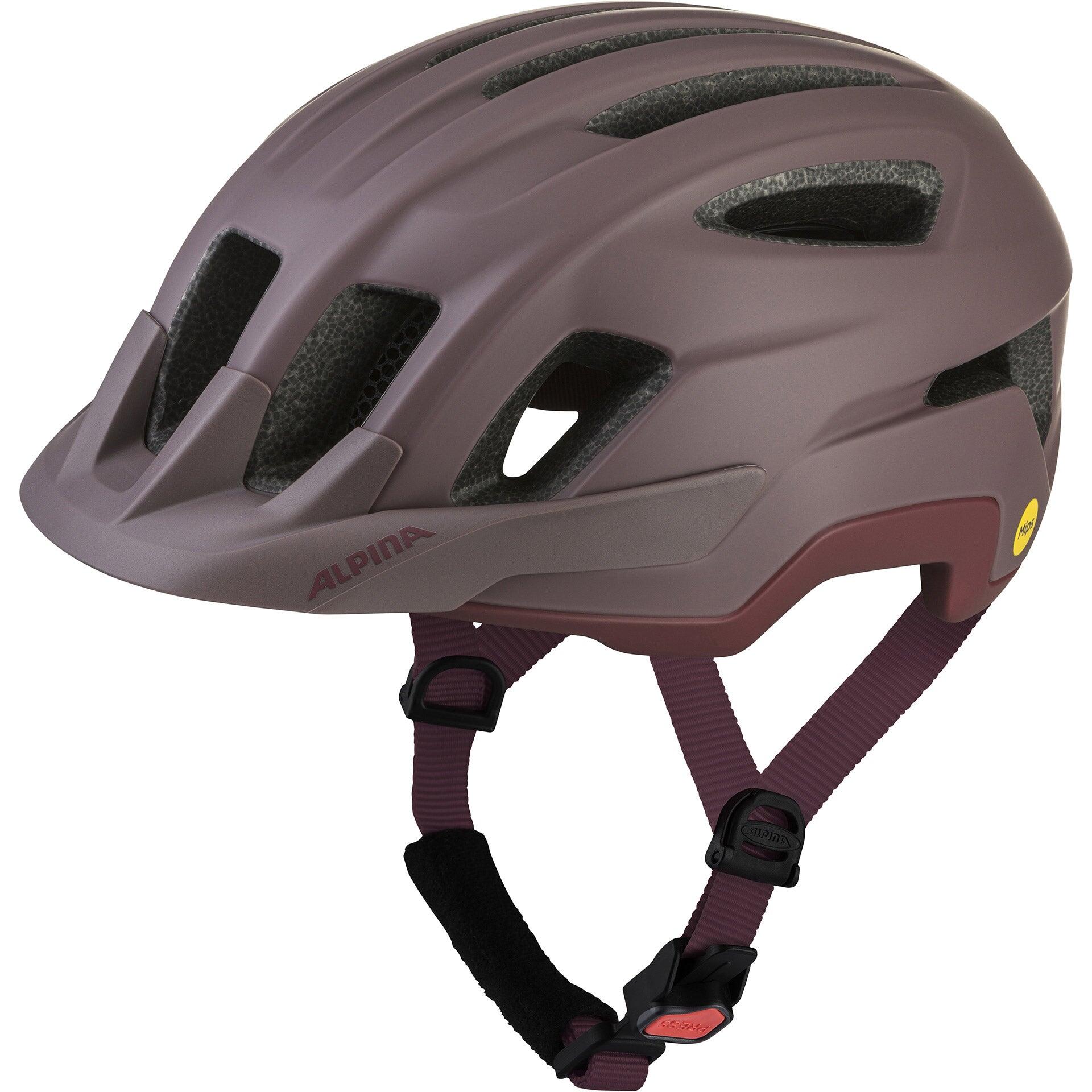 Kask Olympic Sportswear Alpina Paranus MIPS 59-61 cm matowy brąz