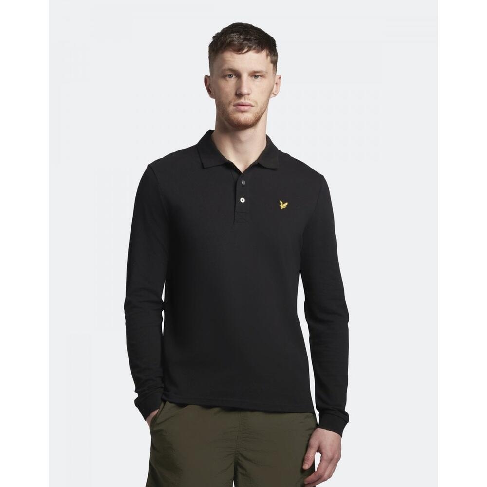 Koszulka polo z długim rękawem Lyle & Scott
