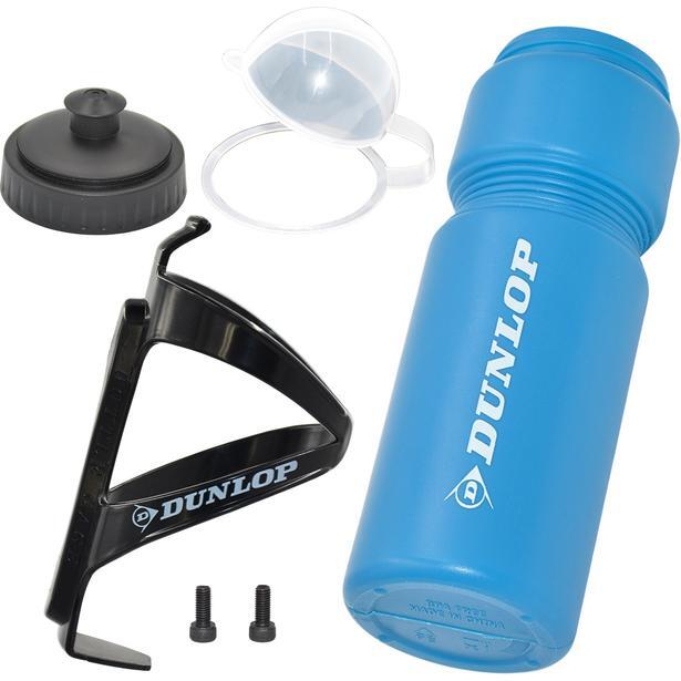 Bidon rowerowy Dunlop 750ml z koszykiem