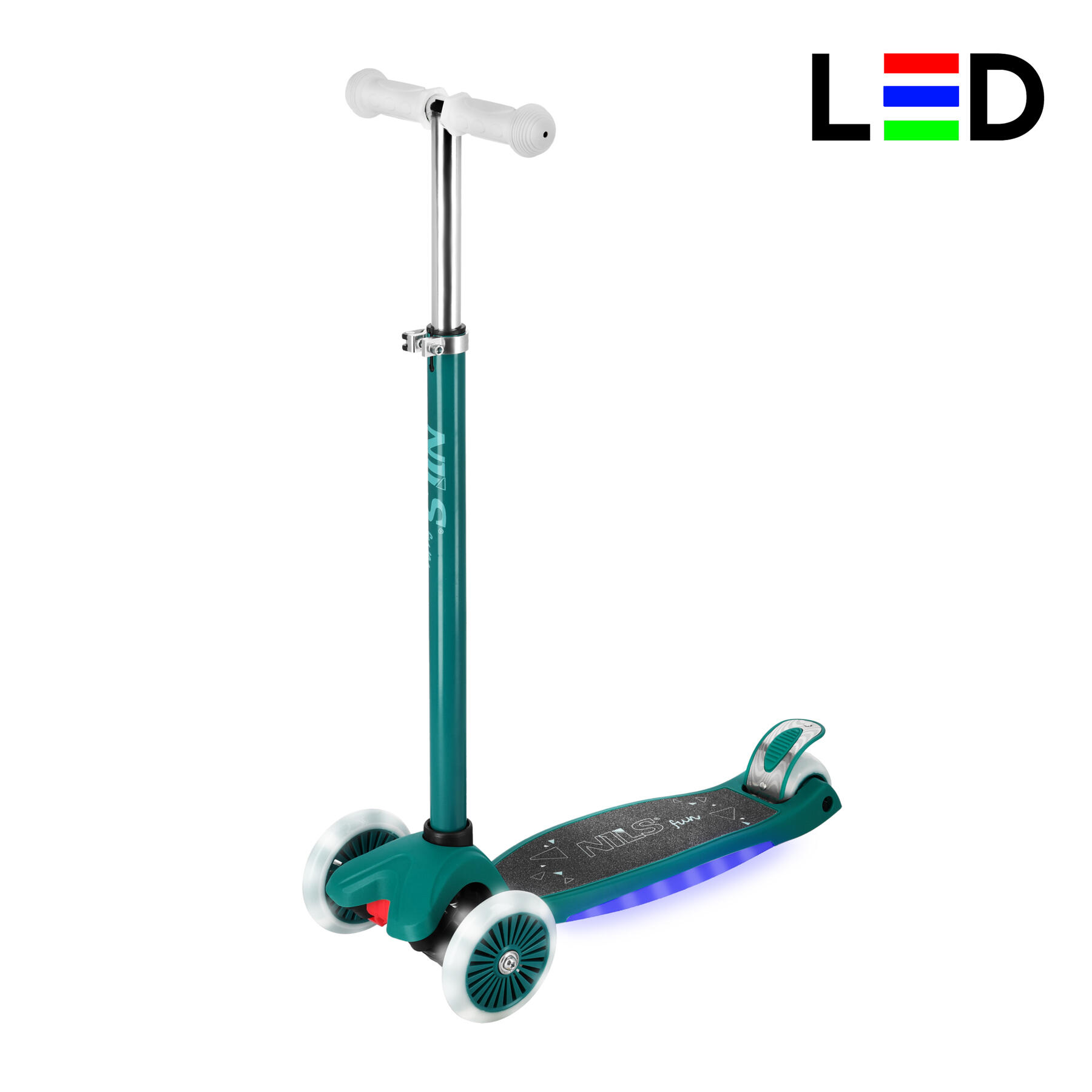 Hulajnoga dziecięca LED HLB1310 Nils Fun