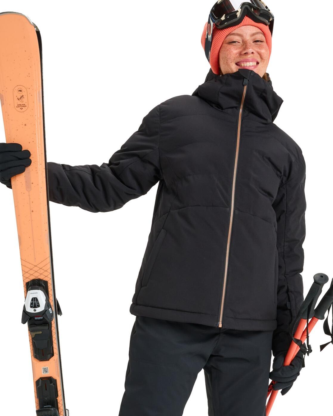 Kurtka do sportów zimowych techniczna damska SNOWYHILL PUFFY