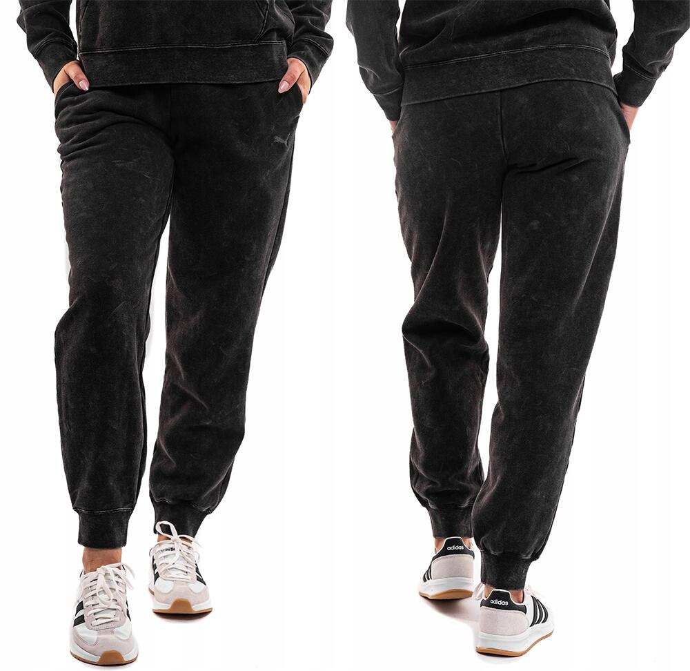 Spodnie damskie Puma ESS Elevated Comfort Wash Sweatpants