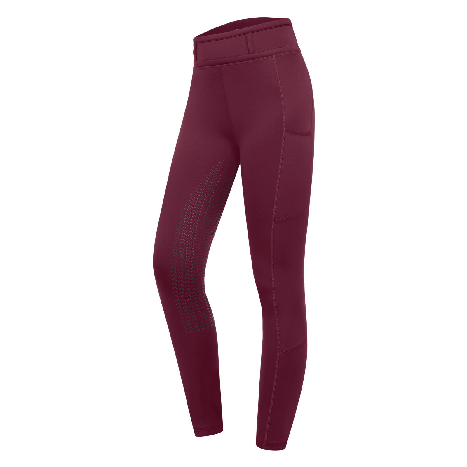 Dziewczęce legginsy jeździeckie z pełną przyczepnością ELT Ella Glam
