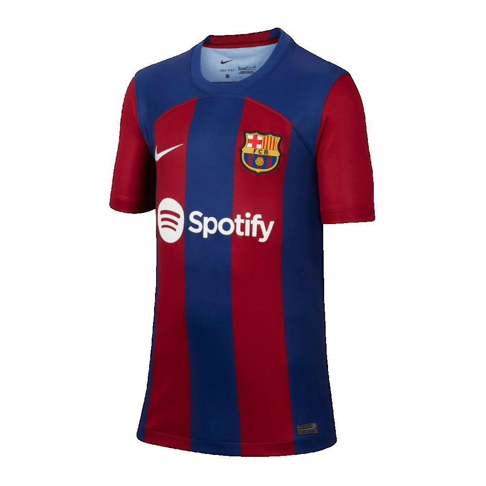 Koszulka Dziecko Nike Fc Barcelona Domicile 2023/2024 niebieski