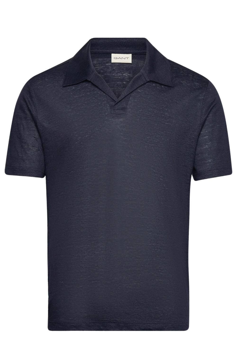 Koszulka polo męska Gant Linen Ss Polo