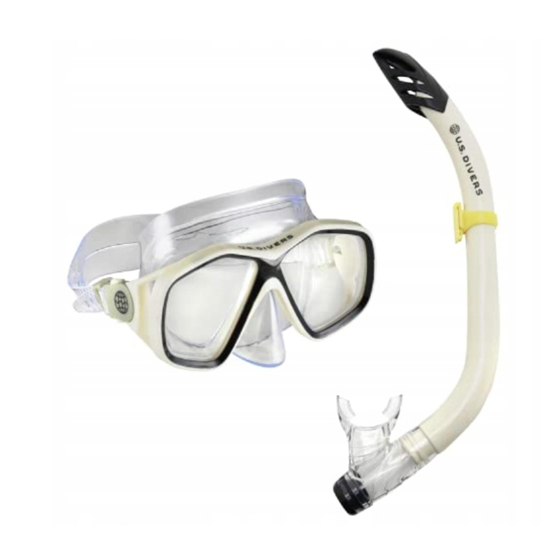 Zestaw masek U.S. Divers Redondo Combo beżowy