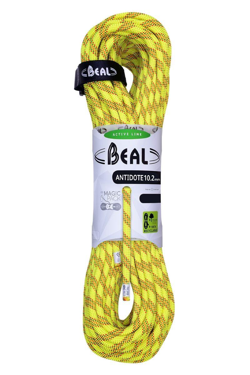 Lina Dynamiczna Beal Booster Antidote 10,2Mm 70M Żółta