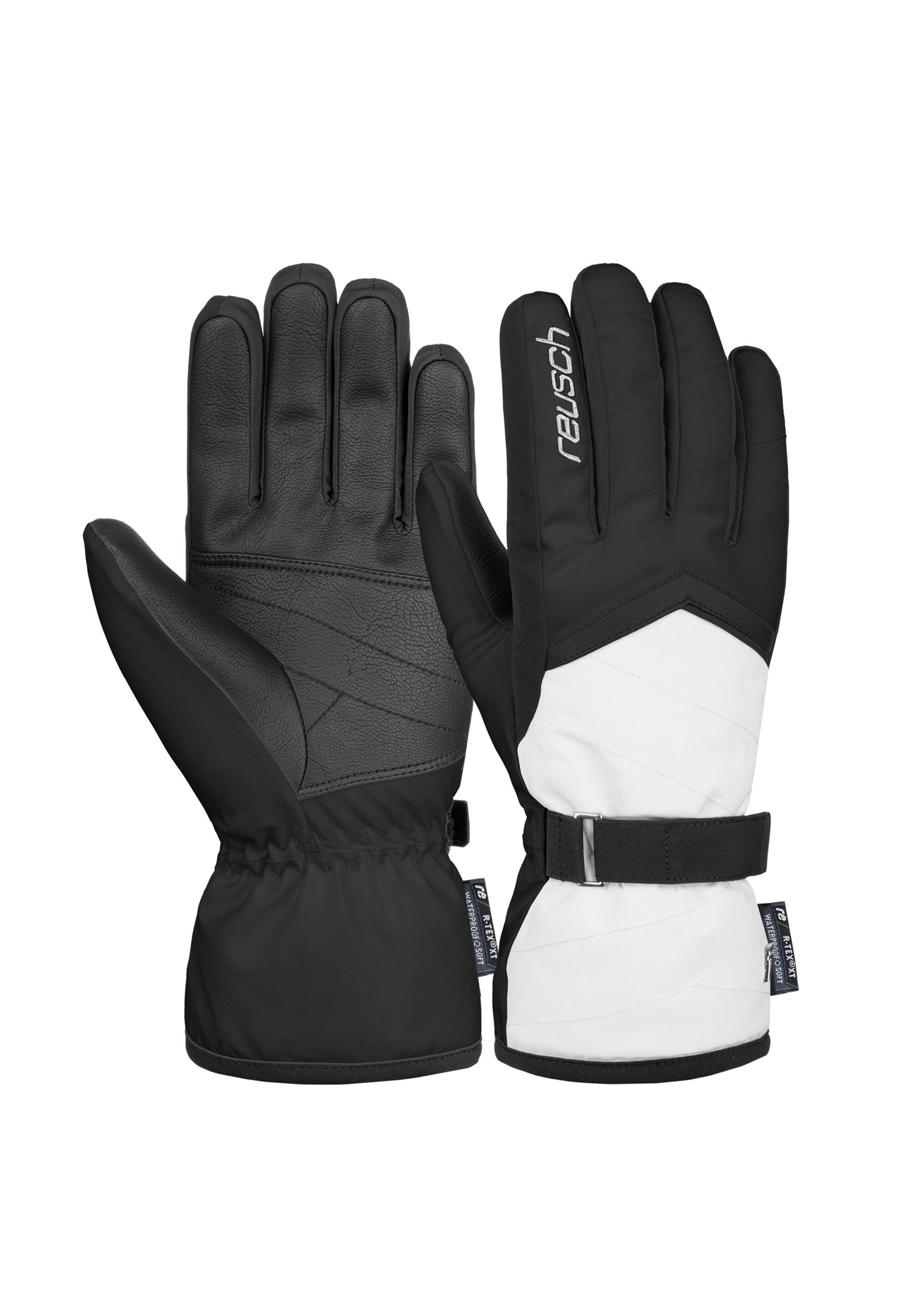 Фото - Лижний одяг Reusch Rękawice narciarskie  Moni R-TEX® XT Czarny/Biały 7,5 
