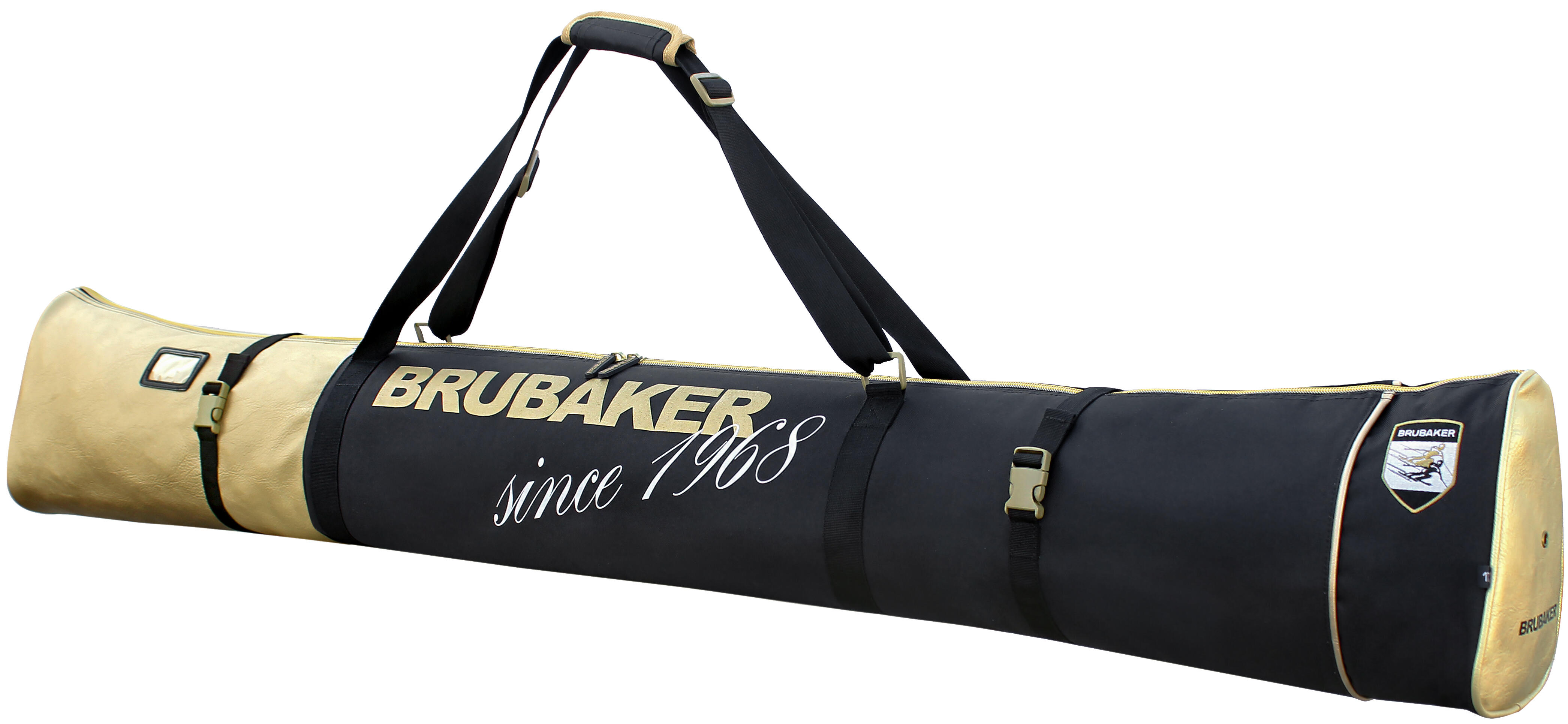 BRUBAKER Carver Pro St. Moritz torba na narty 170 cm czarno złota