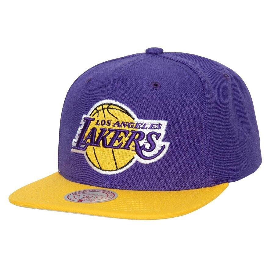 Czapka z daszkiem do koszykówki Mitchell & Ness NBA Los Angeles Lakers