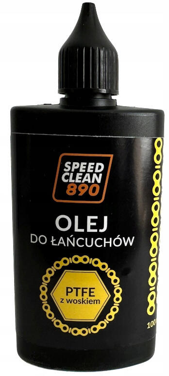 Olej do łańcucha rowerowego SpeedClean890 PTFE z woskiem 100 ml