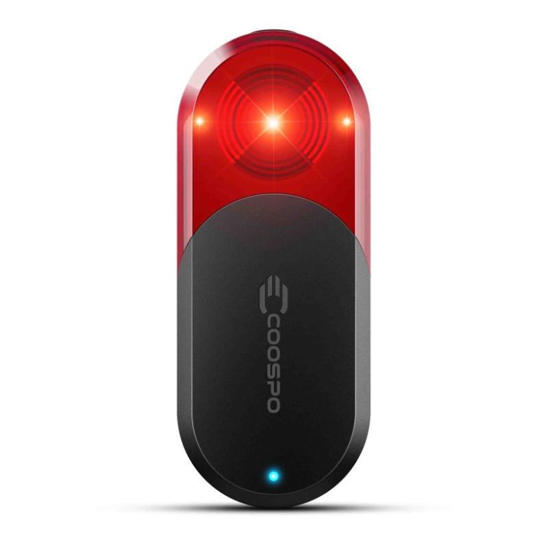 Tylne światło rowerowe z radarem - COOSPO TR70