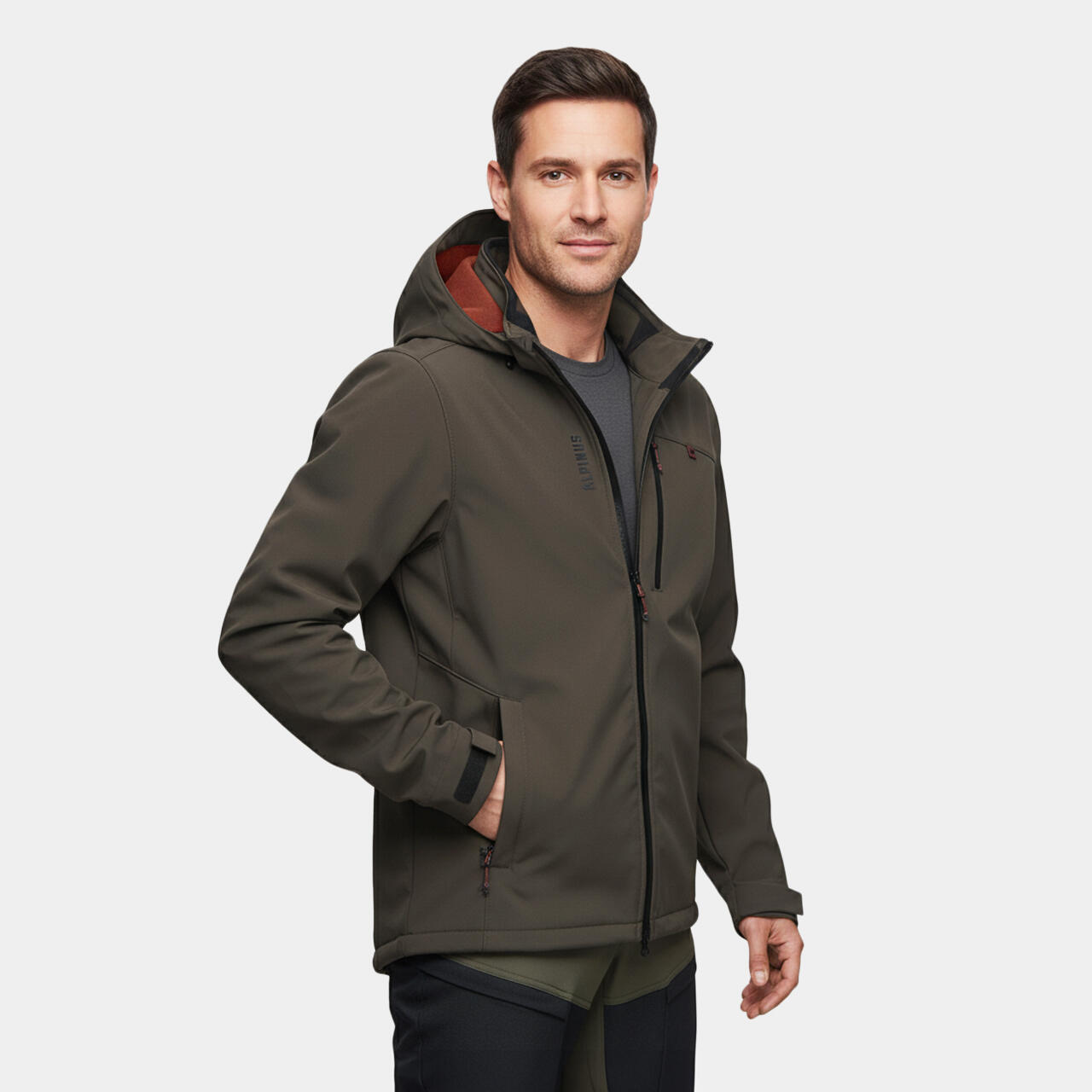 Kurtka męska softshell Alpinus Roignais