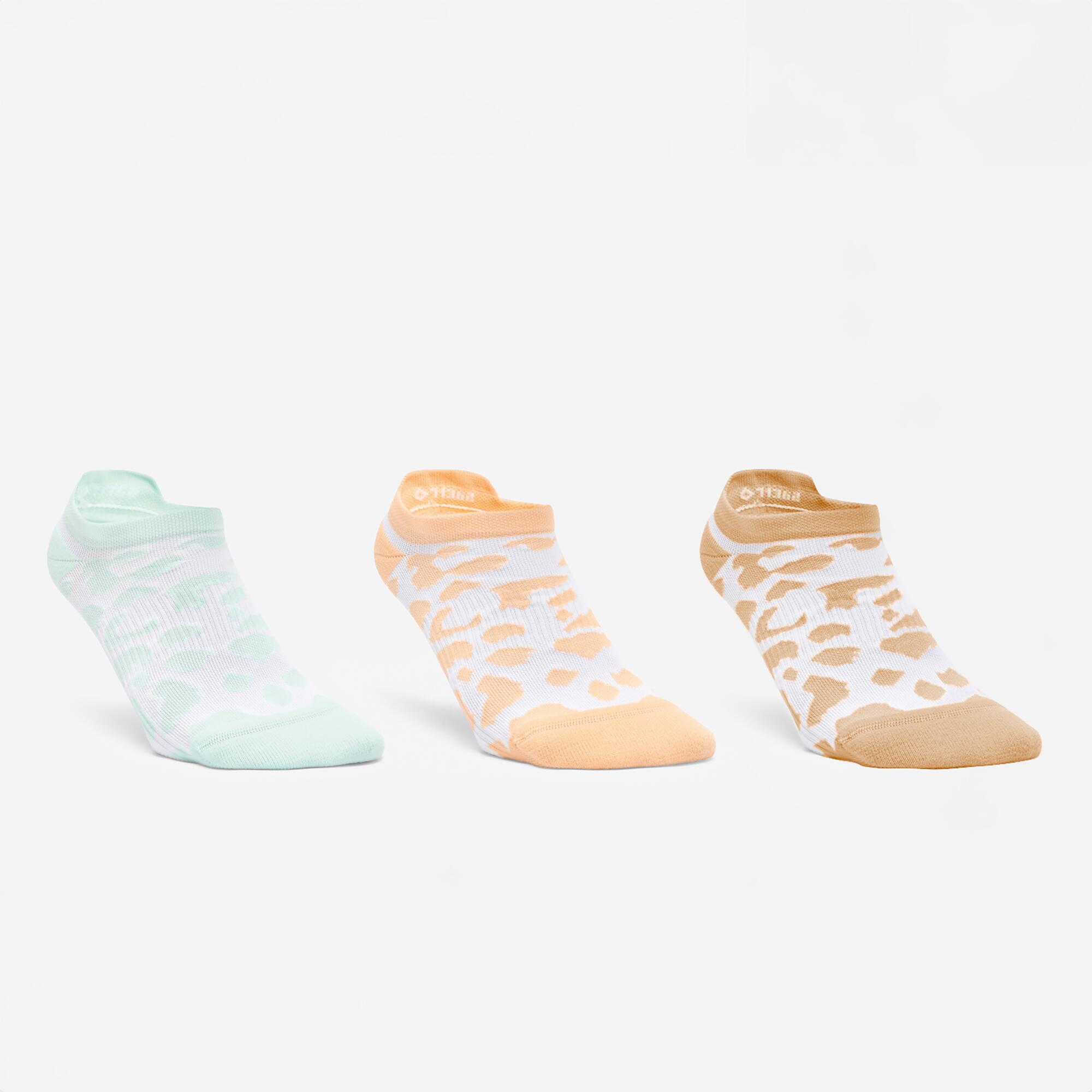 Skarpetki fitness damskie Domyos niskie 3 pary