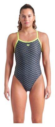 Arena Badpak Monogram Challenge Back Groen / Geel