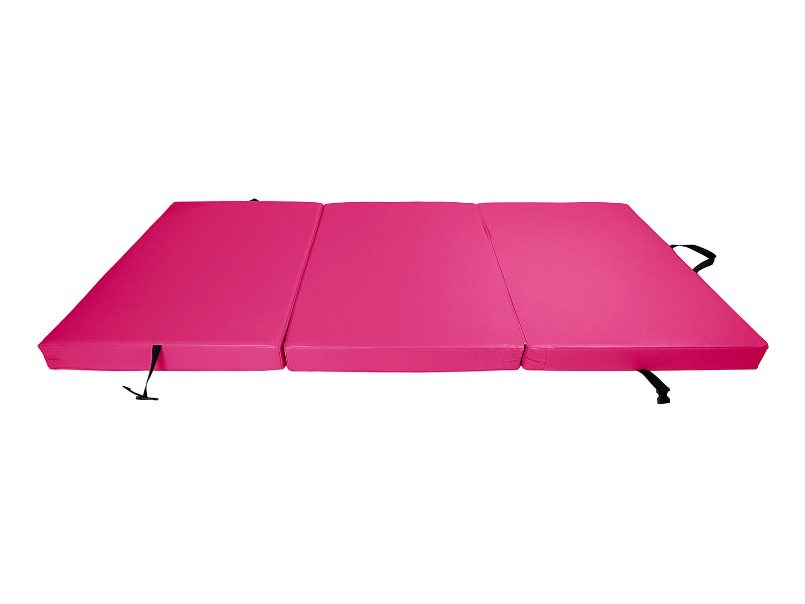 Materac gimnastyczny składany trzyczęściowy UNDERFIT 210 x 100 x 10 cm