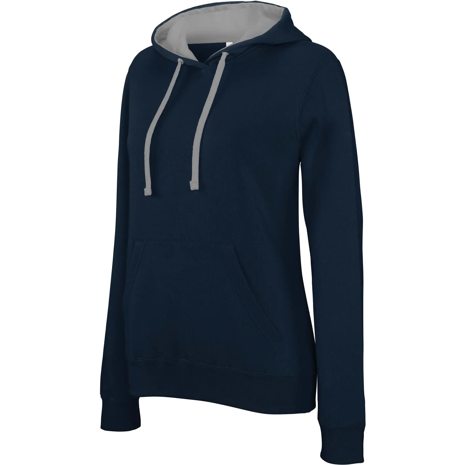 Bluza damska z kapturem Kariban Contrastée