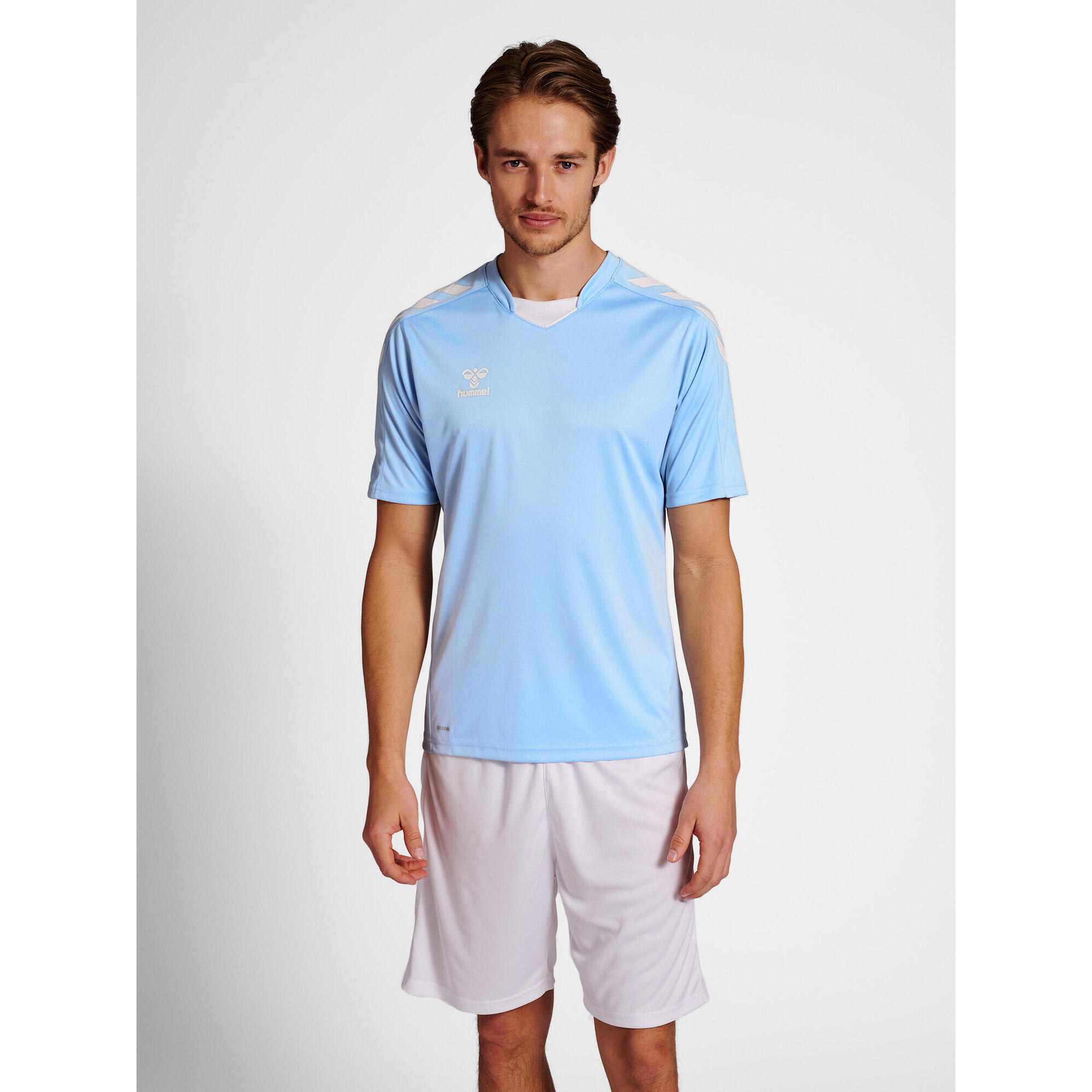 Koszulka piłkarska z krótkim rękawem męska Hummel Core XK Poly Jersey S/S