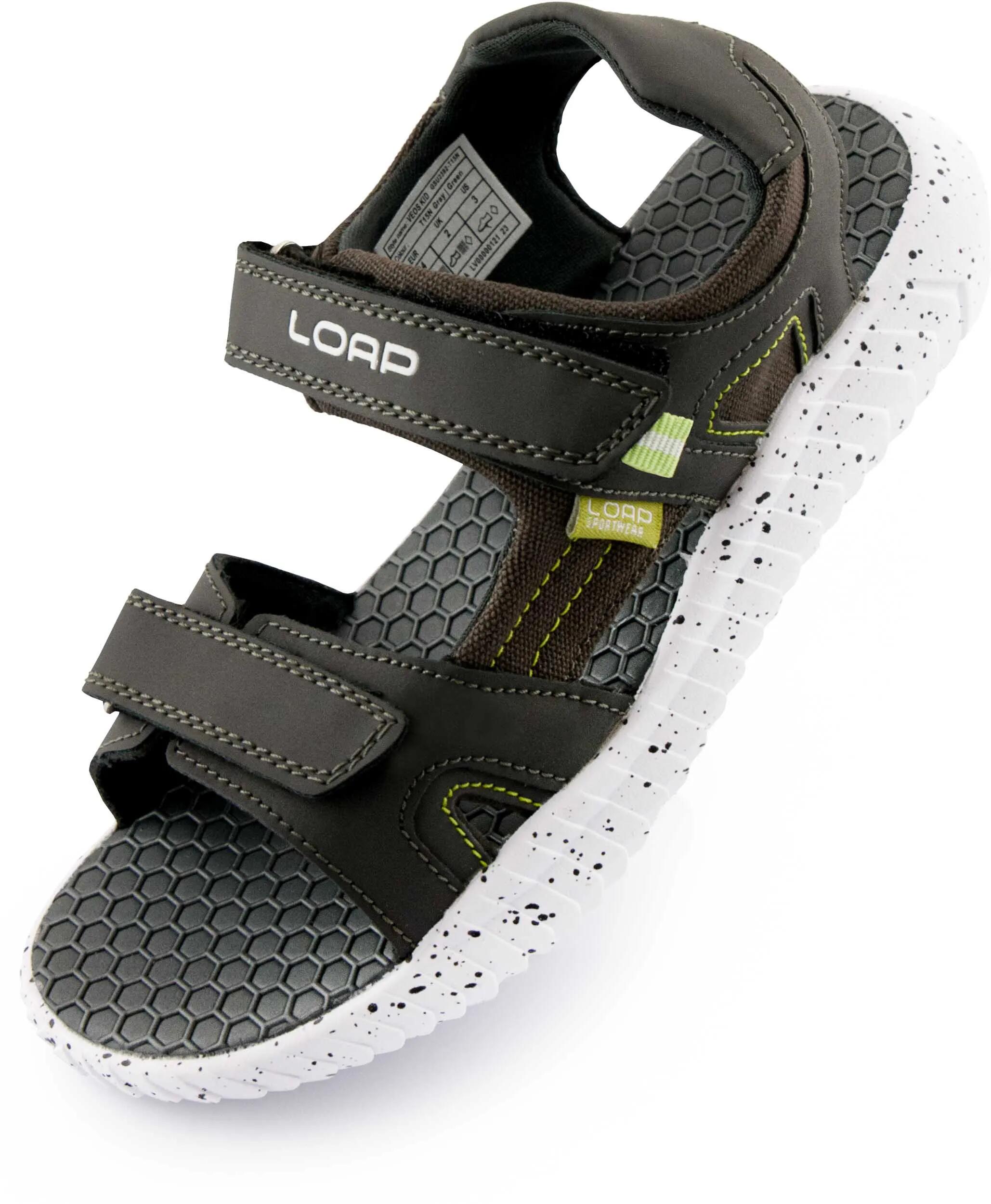 Sandały Dziecięce Loap Veos Kid Gry Szare