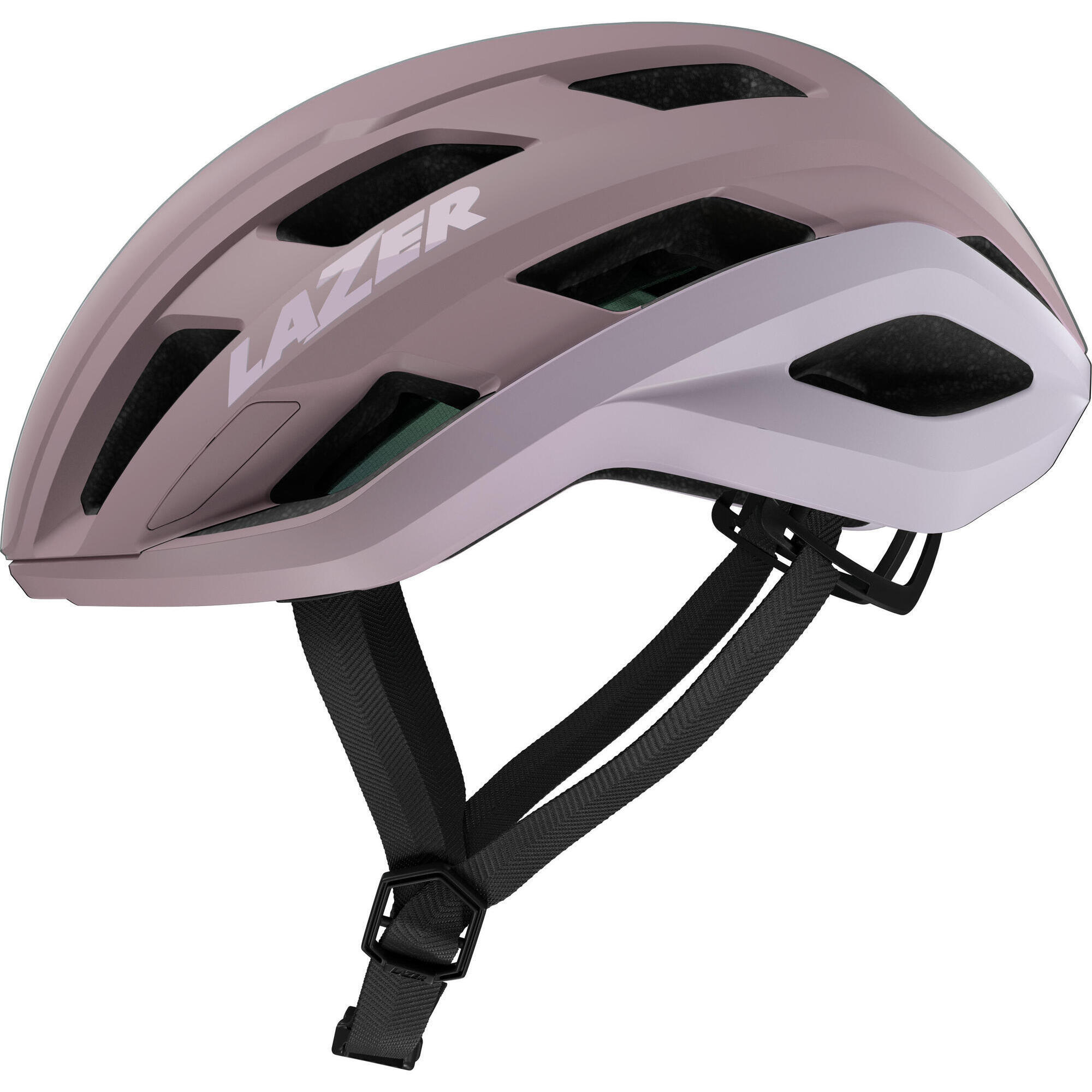 Kask rowerowy Strada KinetiCore matowy fioletowo-różowy