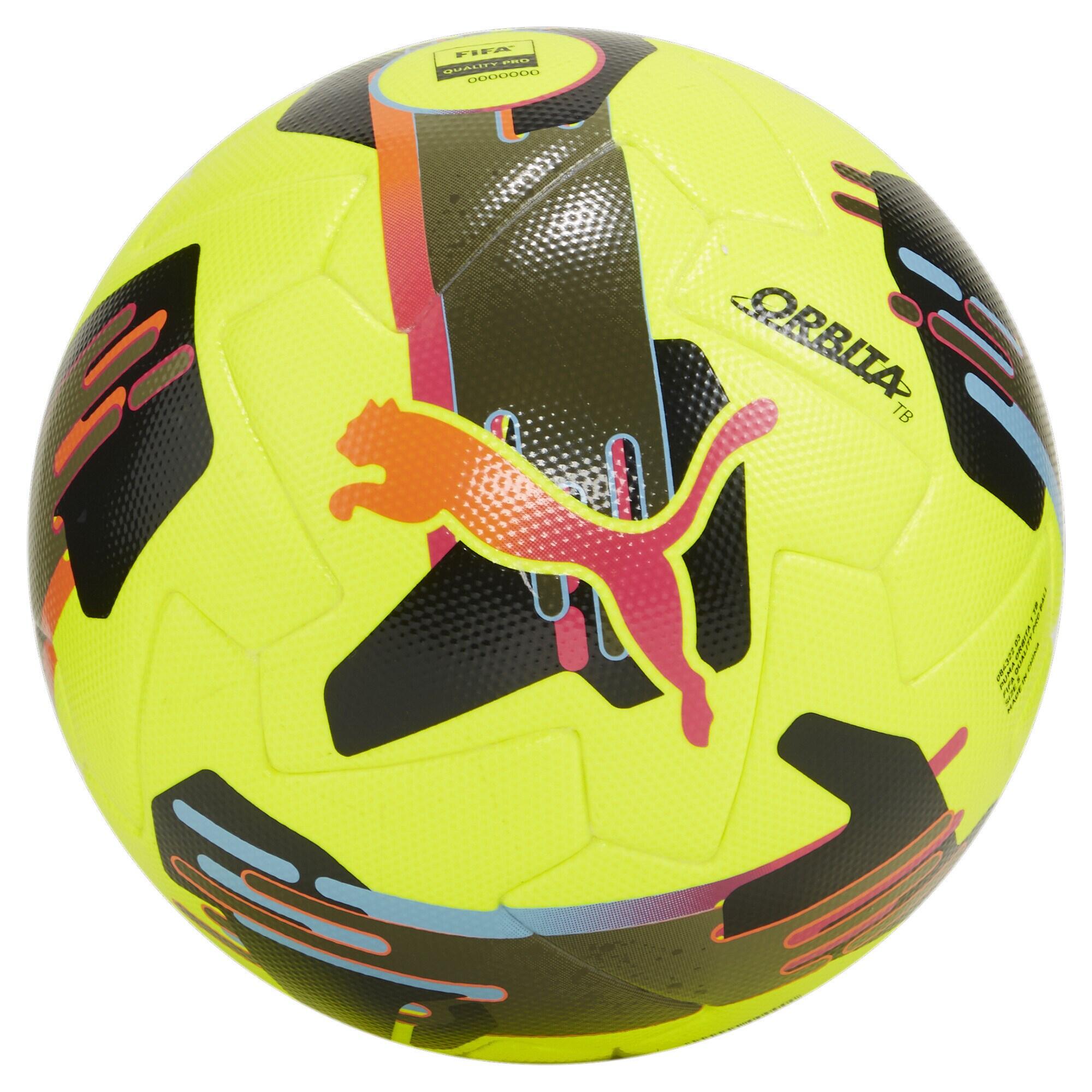 Piłka nożna Puma Orbita 1 TB FIFA Quality Pro żółta 84322 03 5