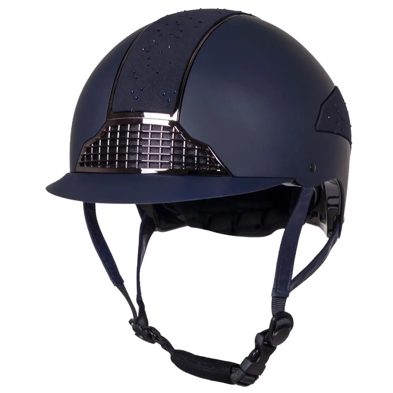 Standardowy kask jeździecki z daszkiem QHP Ohio