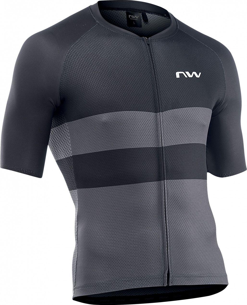 Koszulka rowerowa NORTHWAVE BLADE AIR Jersey czarno szara