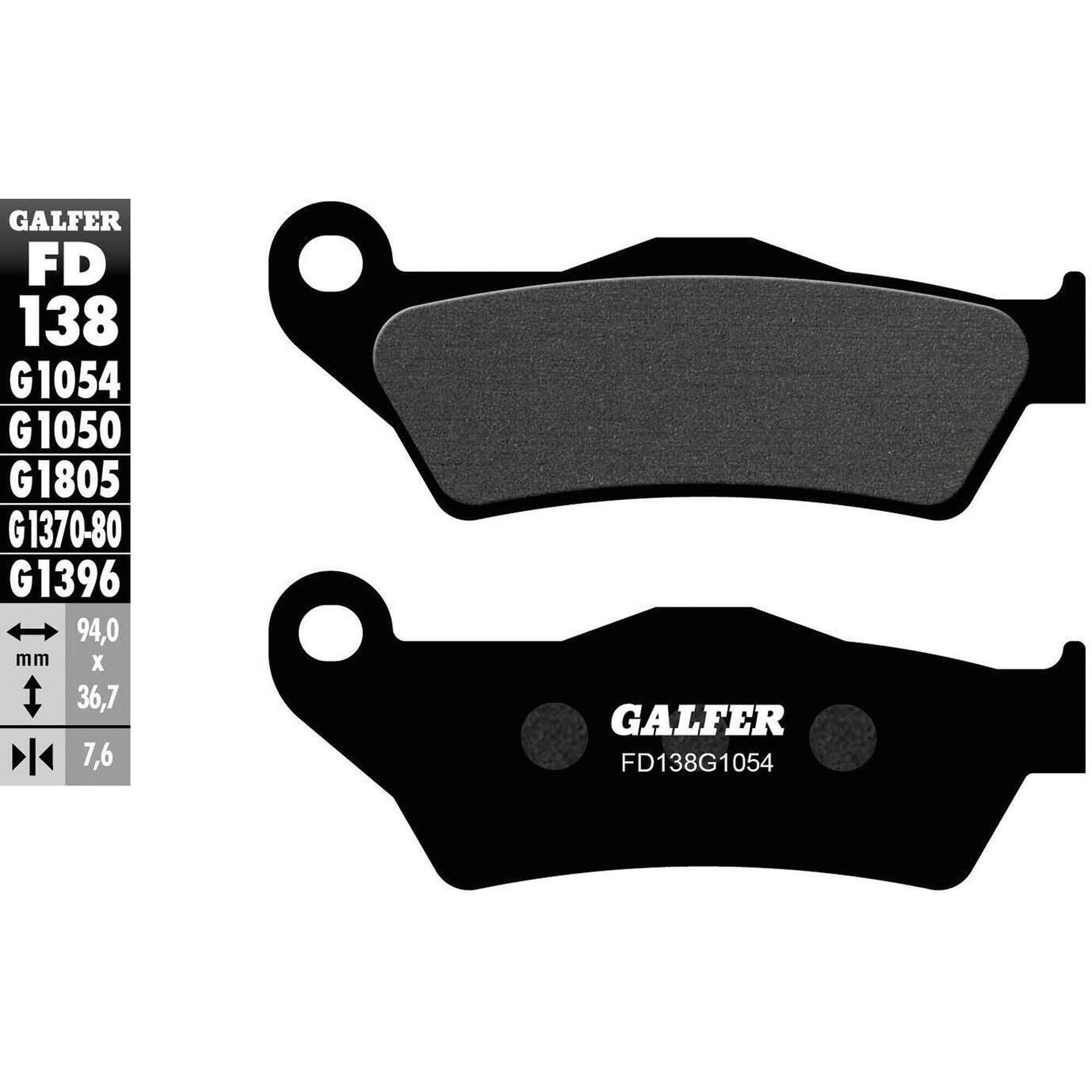 Klocki hamulcowe Galfer FD138 G1054 organiczne