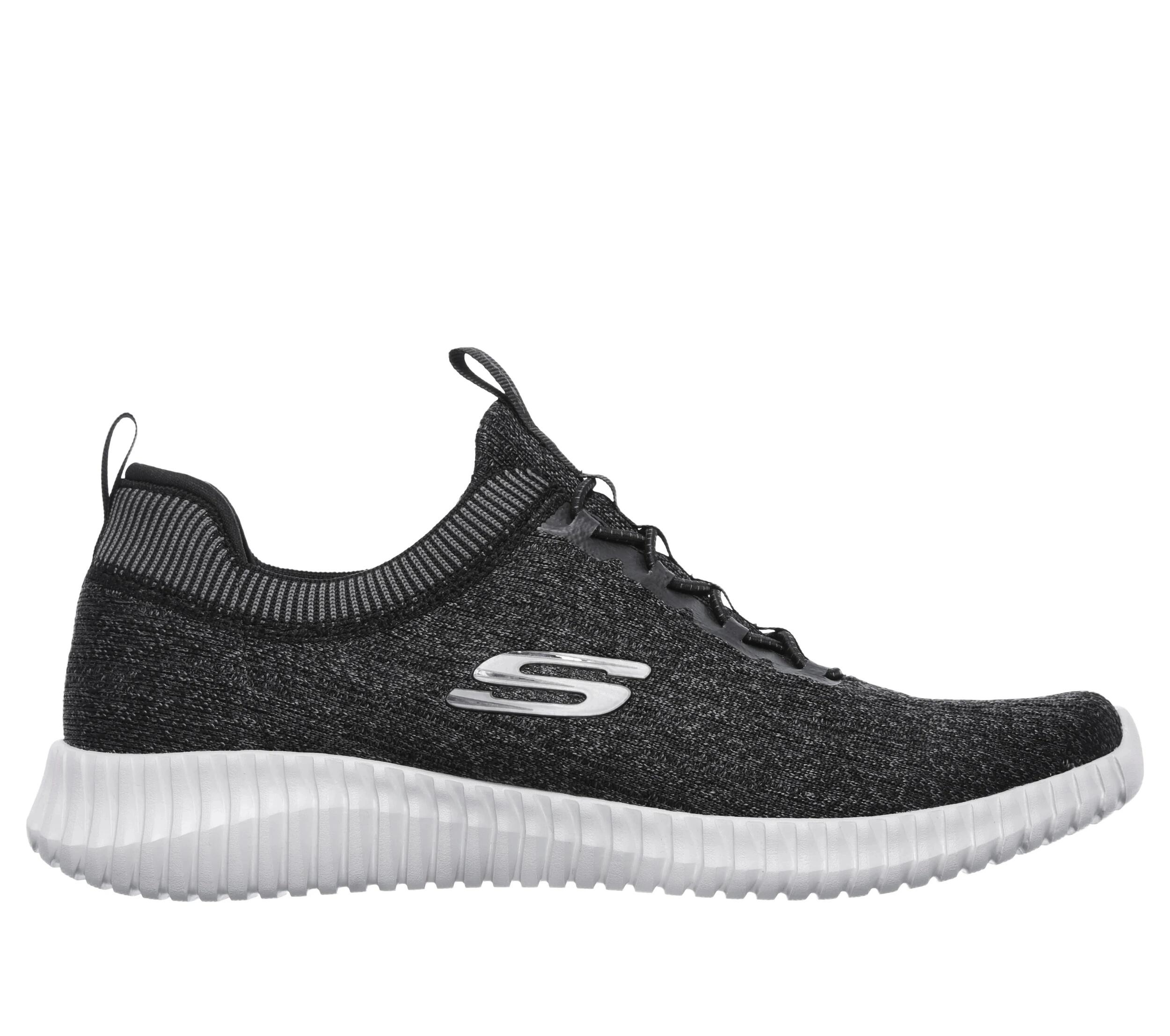 Buty treningowe sneakersy Skechers ELITE FLEX HARTNELL szare (52642BKGY)