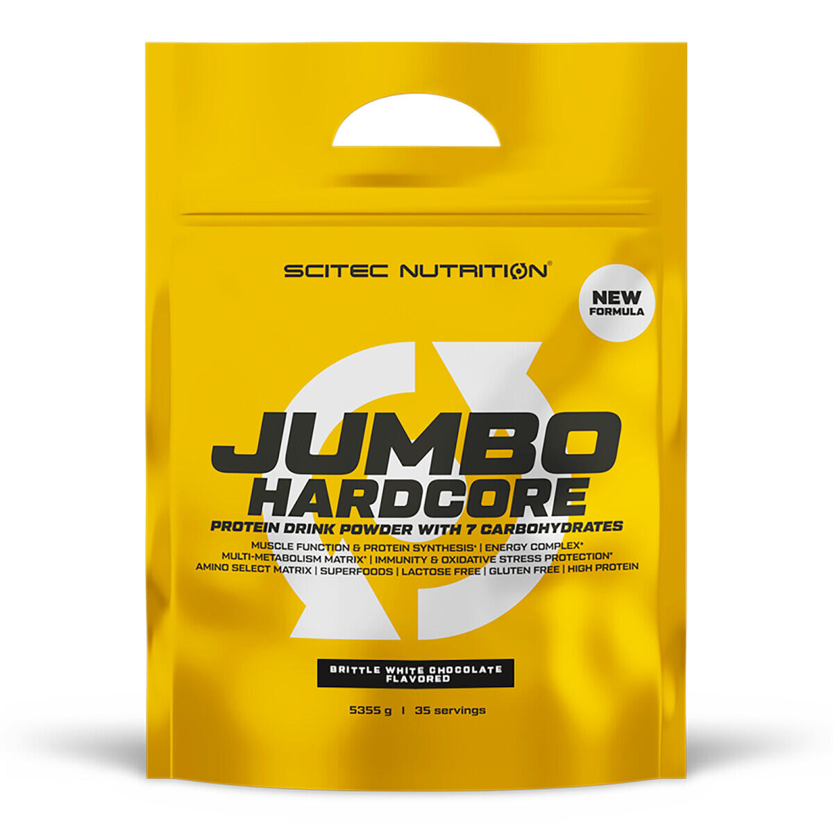Jumbo hardcore (5,35 kg) - Chocolat Blanc