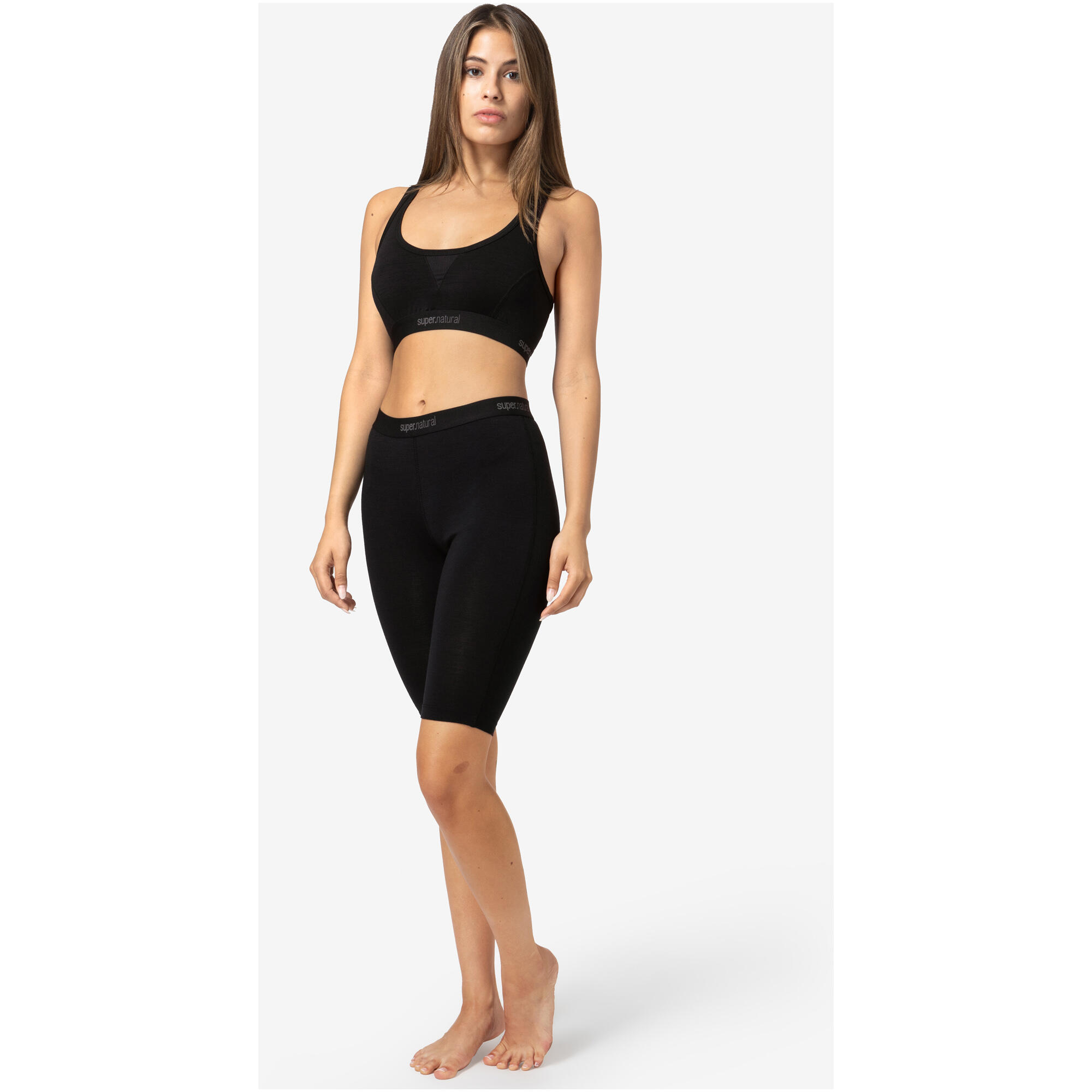 Getry termoaktywne damskie SUPER.NATURAL Tundra 175 Short Tight