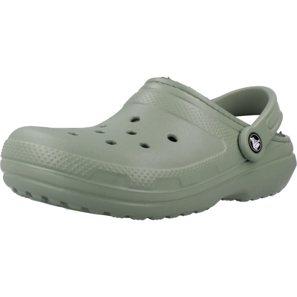 Sandały CROCS CLASSIC LINED CLOG Zielony