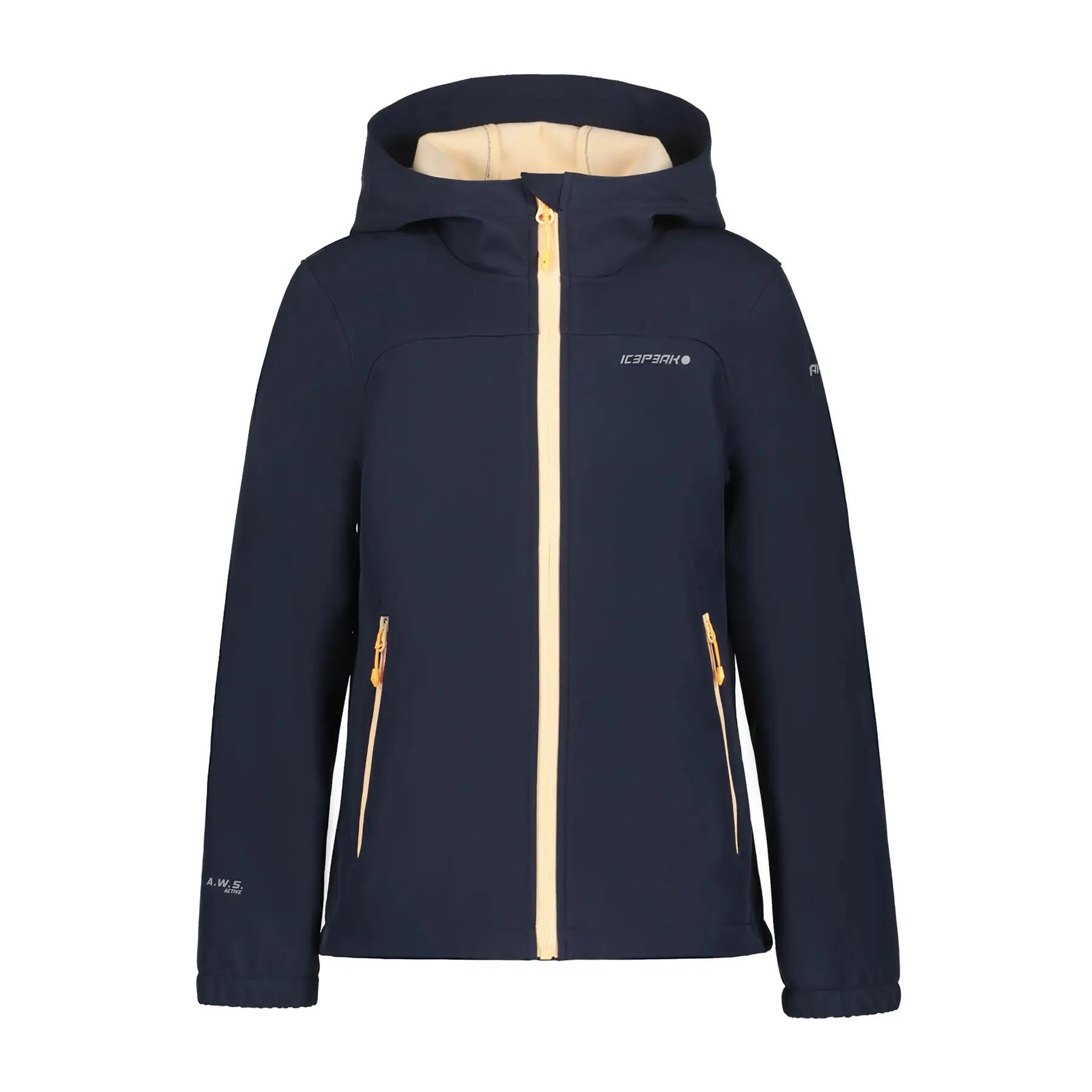 Kurtka polarowa softshell dla dziewcząt Icepeak Kobryn