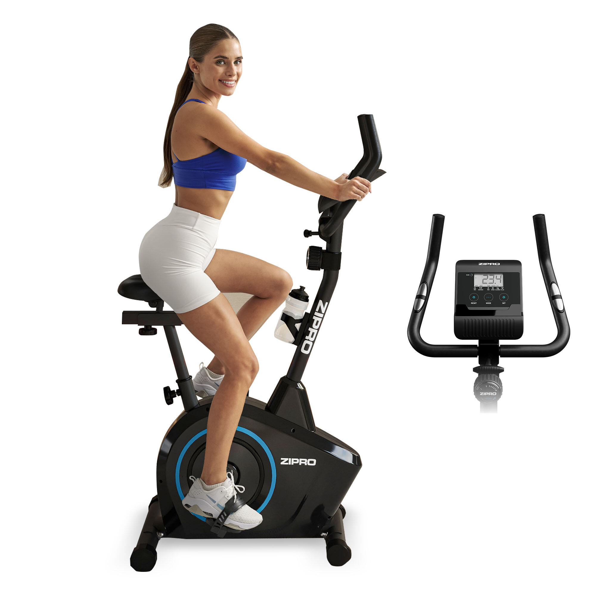 Rower stacjonarny Boost 8 poziomów Rowerek magnetyczny pionowy