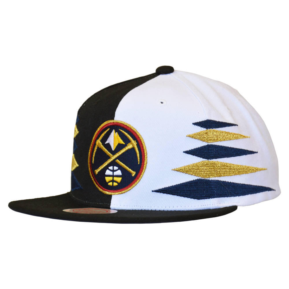 Czapka z daszkiem Mitchell & Ness NBA Diamond Cut Denver- HHSS1093-DNUYYPPPBKWH