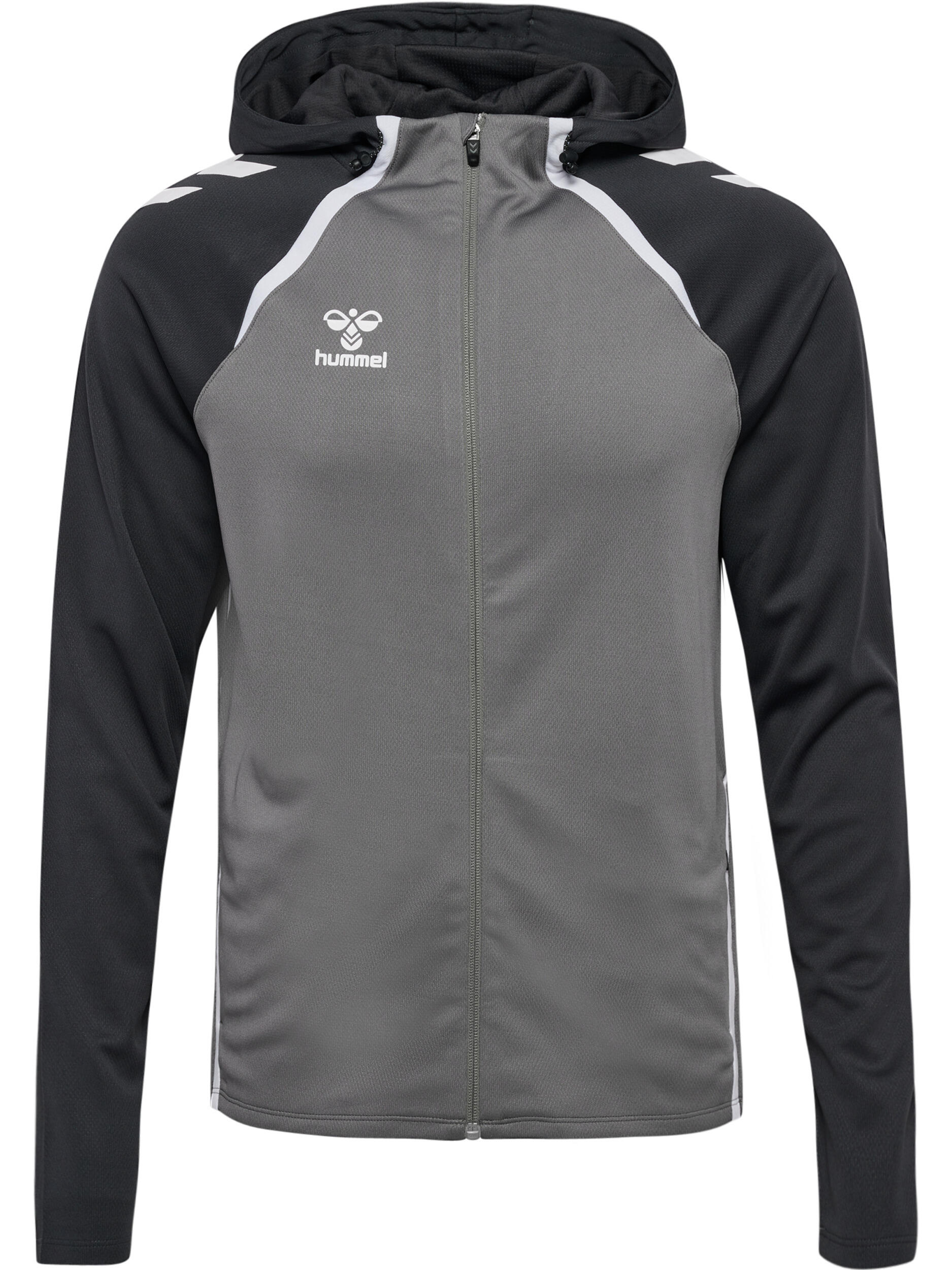 Zapinana na zamek bluza dresowa z kapturem Hummel Lead 2.0